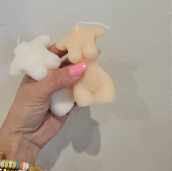 Set of 4 body candles - Picture 2 of 6